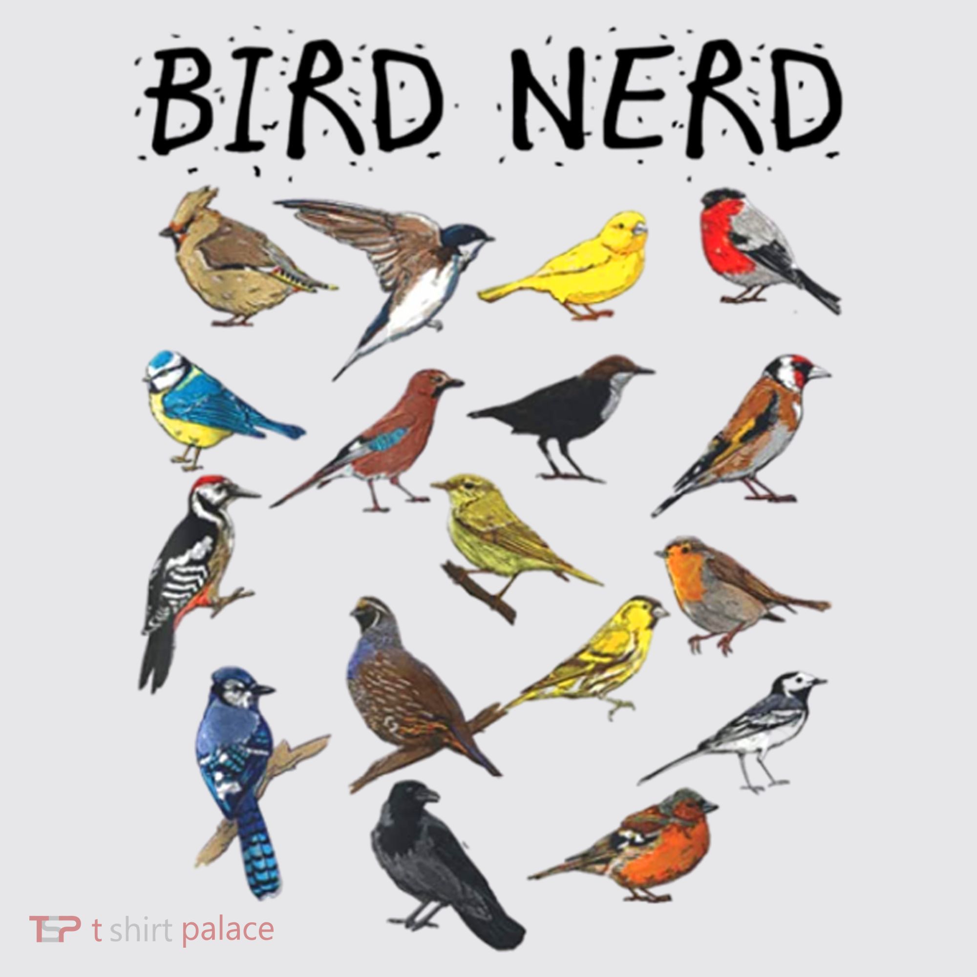 Bird Nerd Different Kinds Of Bird Gift Cute Bird Gift Womens Funnel Neck Pullover Hood