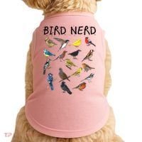 Bird Nerd Different Kinds Of Bird Gift Cute Bird Gift Doggie Tank thumb 0