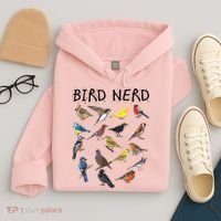 Bird Nerd Different Kinds Of Bird Gift Cute Bird Gift Hoodie thumb 4