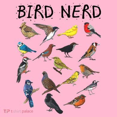 Bird Nerd Different Kinds Of Bird Gift Cute Bird Gift Hoodie