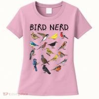 Bird Nerd Different Kinds Of Bird Gift Cute Bird Gift Women's T-Shirt thumb 0