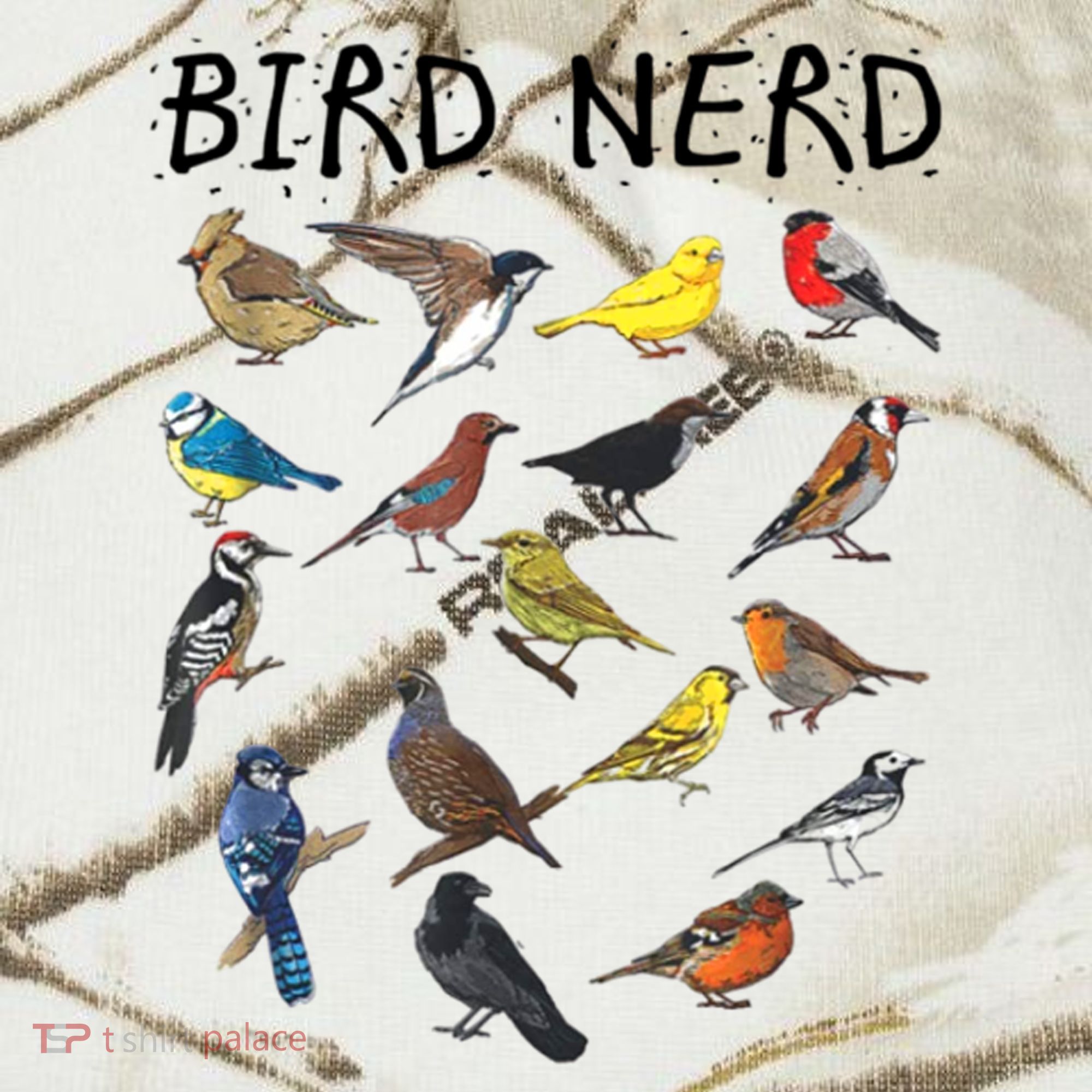 Bird Nerd Different Kinds Of Bird Gift Cute Bird Gift Kati Licensed 12" Camo Cuffed Beanie