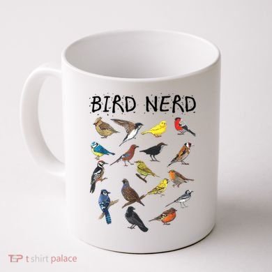 Bird Nerd Different Kinds Of Bird Gift Cute Bird Gift Coffee Mug