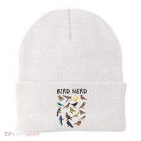 Bird Nerd Different Kinds Of Bird Gift Cute Bird Gift Beanie thumb 0