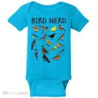 'Bird Nerd Different Kinds Of Bird' Gift Cute Bird Gift Baby Bodysuit thumb 0