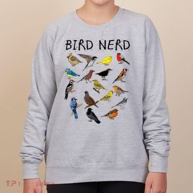 'Bird Nerd Different Kinds Of Bird' Gift Cute Bird Gift Women's Sweatshirt