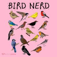 'Bird Nerd Different Kinds Of Bird' Gift Cute Bird Gift Coaster thumb 2