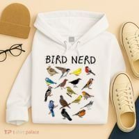 'Bird Nerd Different Kinds Of Bird' Gift Cute Bird Gift Hoodie thumb 4