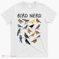 'Bird Nerd Different Kinds Of Bird' Gift Cute Bird Gift T-Shirt thumb 0