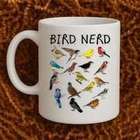 'Bird Nerd Different Kinds Of Bird' Gift Cute Bird Gift Coffee Mug thumb 2