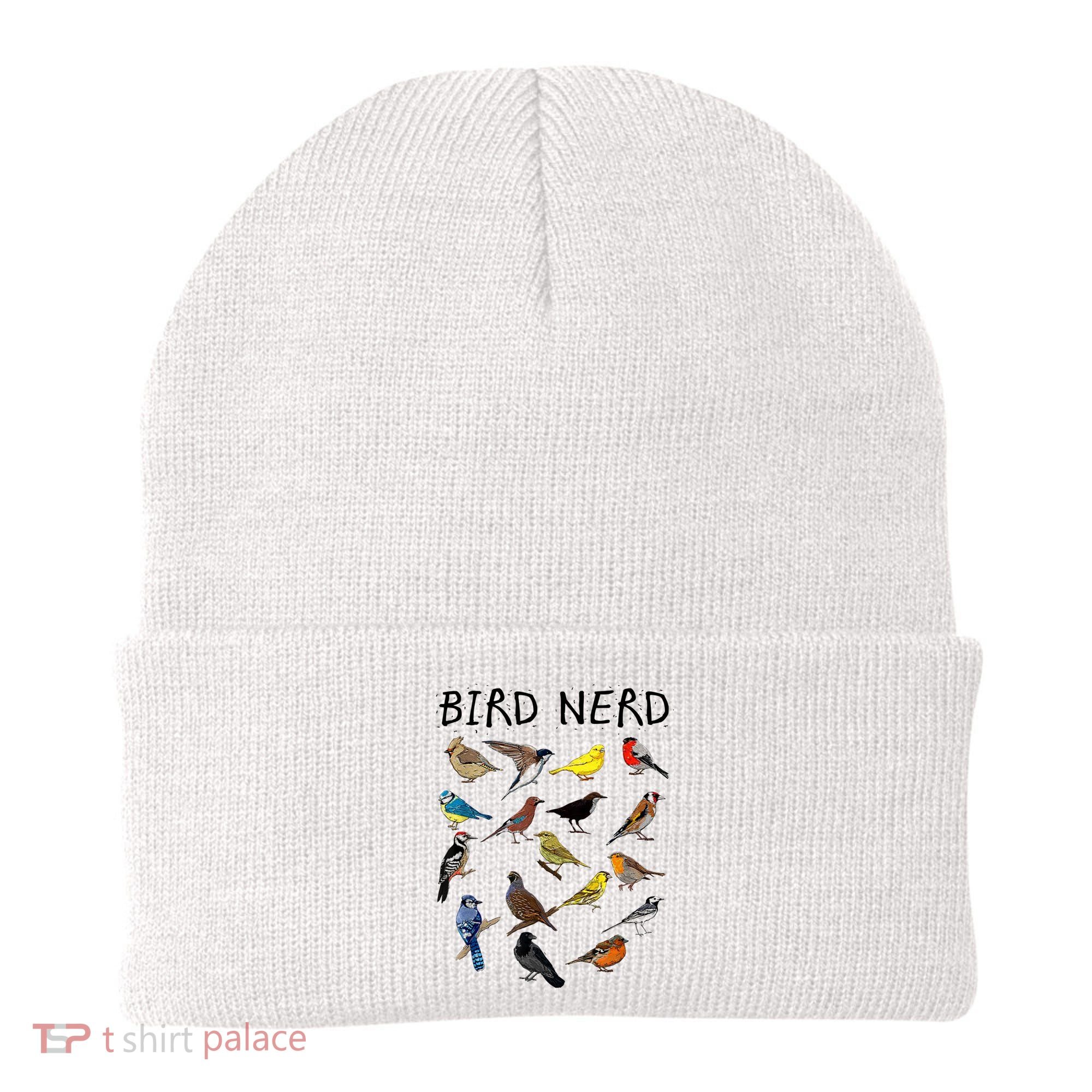 'Bird Nerd Different Kinds Of Bird' Gift Cute Bird Gift Beanie