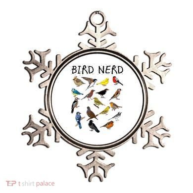'Bird Nerd Different Kinds Of Bird' Gift Cute Bird Gift Ornament