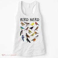 'Bird Nerd Different Kinds Of Bird' Gift Cute Bird Gift Women's Tank Top thumb 0