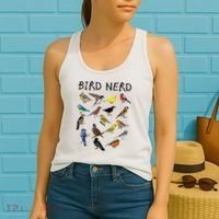 'Bird Nerd Different Kinds Of Bird' Gift Cute Bird Gift Women's Tank Top thumb 2