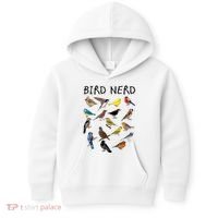 'Bird Nerd Different Kinds Of Bird' Gift Cute Bird Gift Kids Hoodie thumb 0