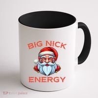 Big Nick Energy Funny Christmas Coffee Mug thumb 1
