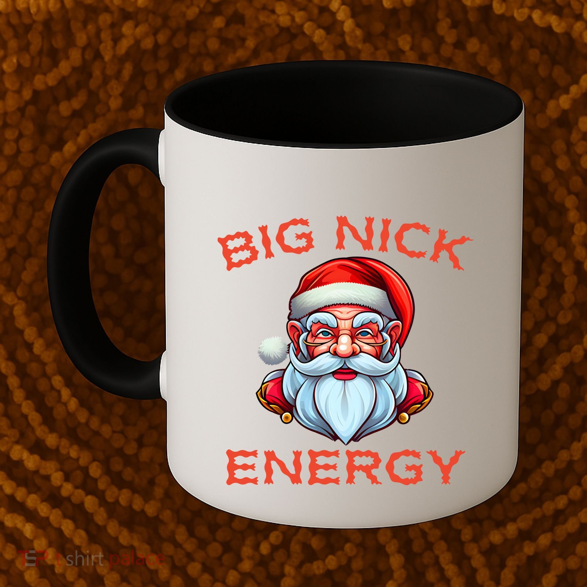Big Nick Energy Funny Christmas Coffee Mug