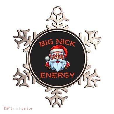 Big Nick Energy Funny Christmas Ornament