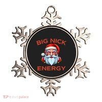 Big Nick Energy Funny Christmas Ornament thumb 0