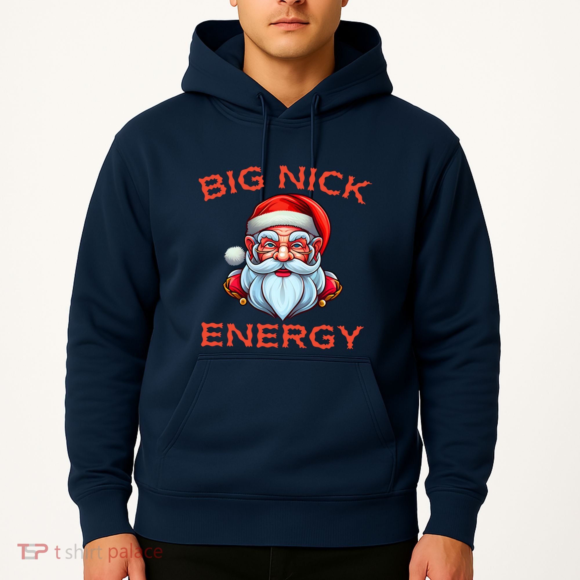 Big Nick Energy Funny Christmas Hoodie