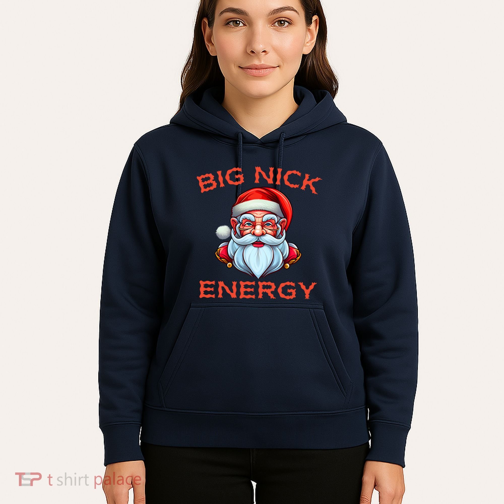 Big Nick Energy Funny Christmas Hoodie