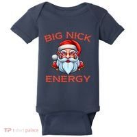 Big Nick Energy Funny Christmas Baby Bodysuit thumb 0