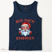 Big Nick Energy Funny Christmas Tank Top thumb 2