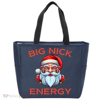 Big Nick Energy Funny Christmas Tote Bag