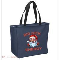 Big Nick Energy Funny Christmas Tote Bag thumb 2