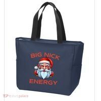 Big Nick Energy Funny Christmas Tote Bag thumb 3