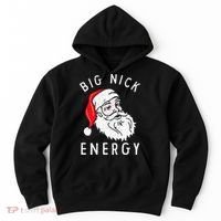 Big Nick Energy Funny Santa Christmas Family Matching  Hoodie thumb 0