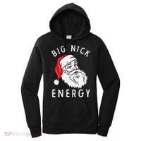 Big Nick Energy Funny Santa Christmas Family Matching  Women's Hoodie thumb 0