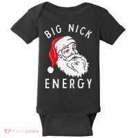 Big Nick Energy Funny Santa Christmas Family Matching  Baby Bodysuit thumb 0