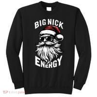 Big Nick Energy Funny Santa Christmas Sweatshirt thumb 0