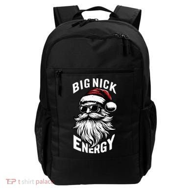Big Nick Energy Funny Santa Christmas Backpack