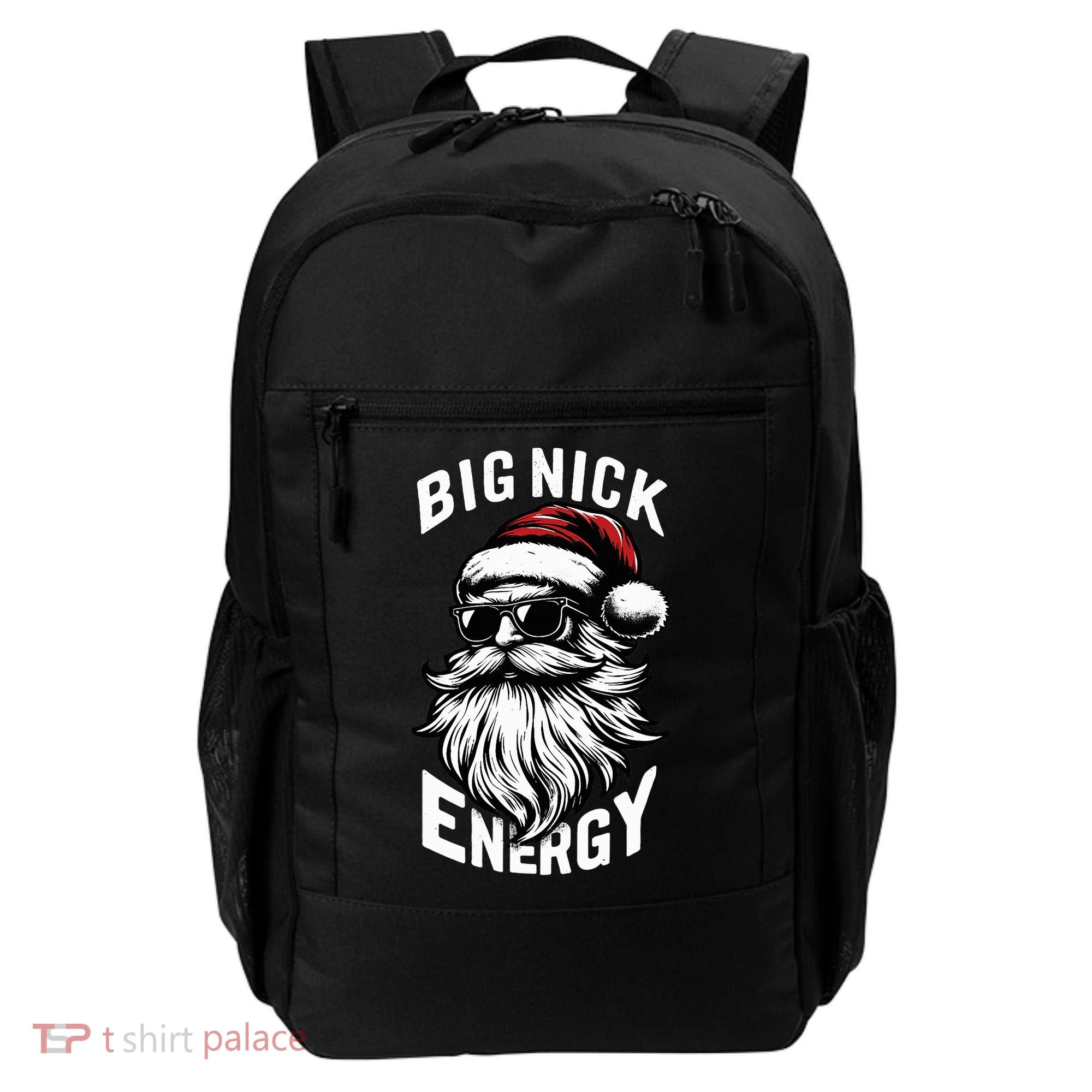 Big Nick Energy Funny Santa Christmas Backpack