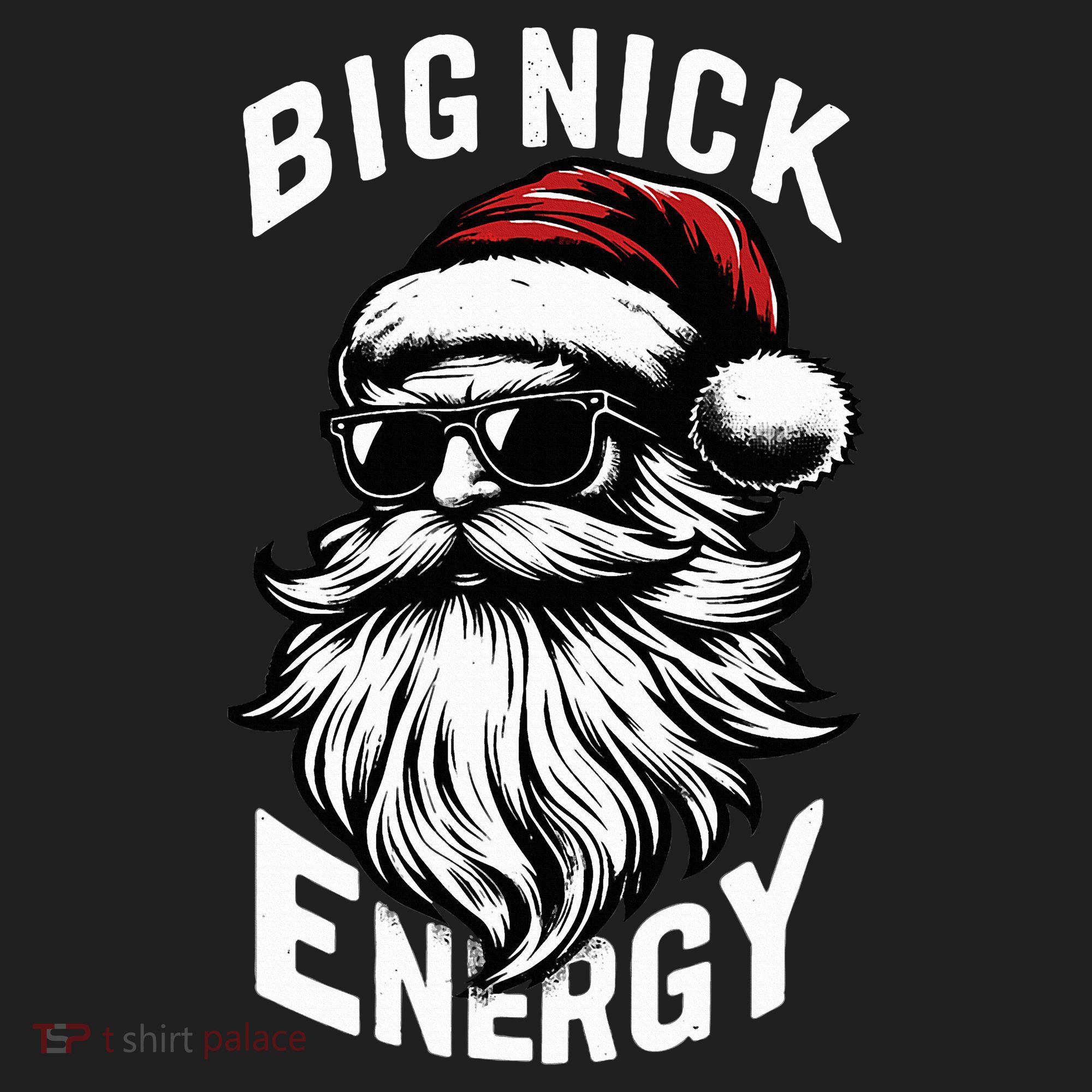 Big Nick Energy Funny Santa Christmas Beanie