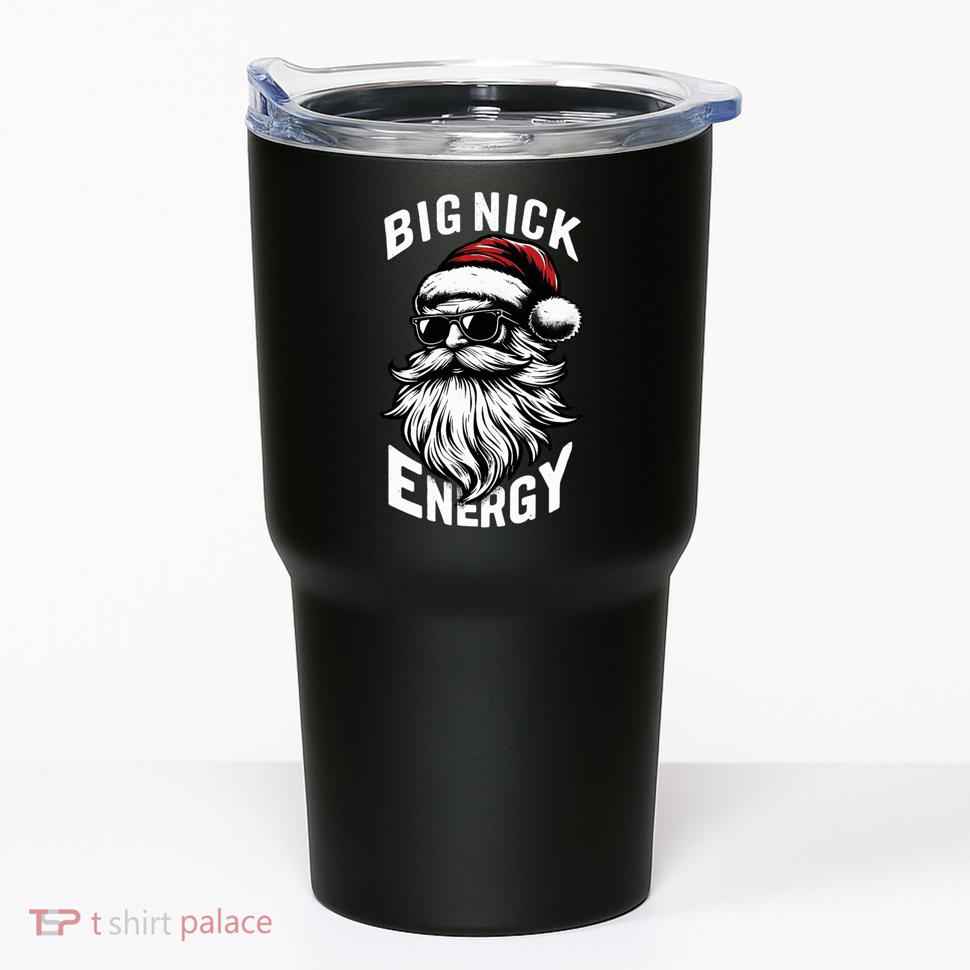 Big Nick Energy Funny Santa Christmas Tumbler