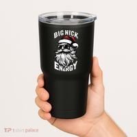 Big Nick Energy Funny Santa Christmas Tumbler thumb 2