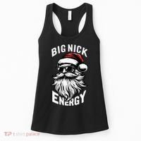 Big Nick Energy Funny Santa Christmas Women's Tank Top thumb 0