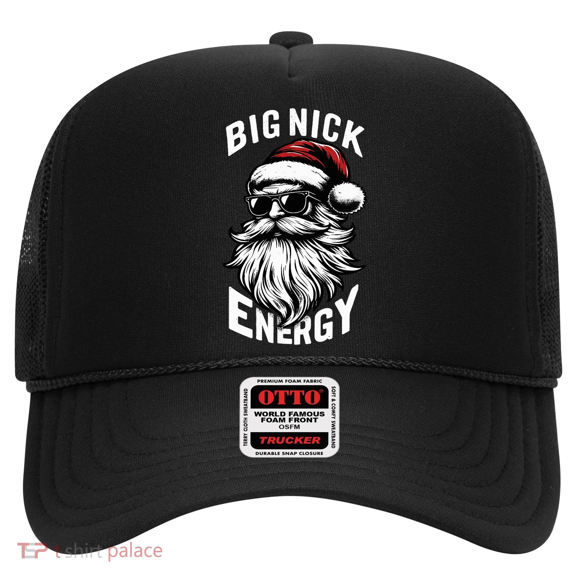 Big Nick Energy Funny Santa Christmas Hat
