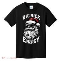 Big Nick Energy Funny Santa Christmas Kids T-Shirt thumb 0