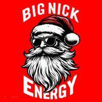 Big Nick Energy Funny Santa Christmas Santa Hat thumb 1