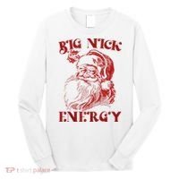 Big Nick Energy Funny Xmas Christmas Ugly Sweater Long Sleeve Shirt thumb 0