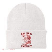 Big Nick Energy Funny Xmas Christmas Ugly Sweater Beanie thumb 0