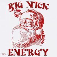 Big Nick Energy Funny Xmas Christmas Ugly Sweater Women's Hoodie thumb 2