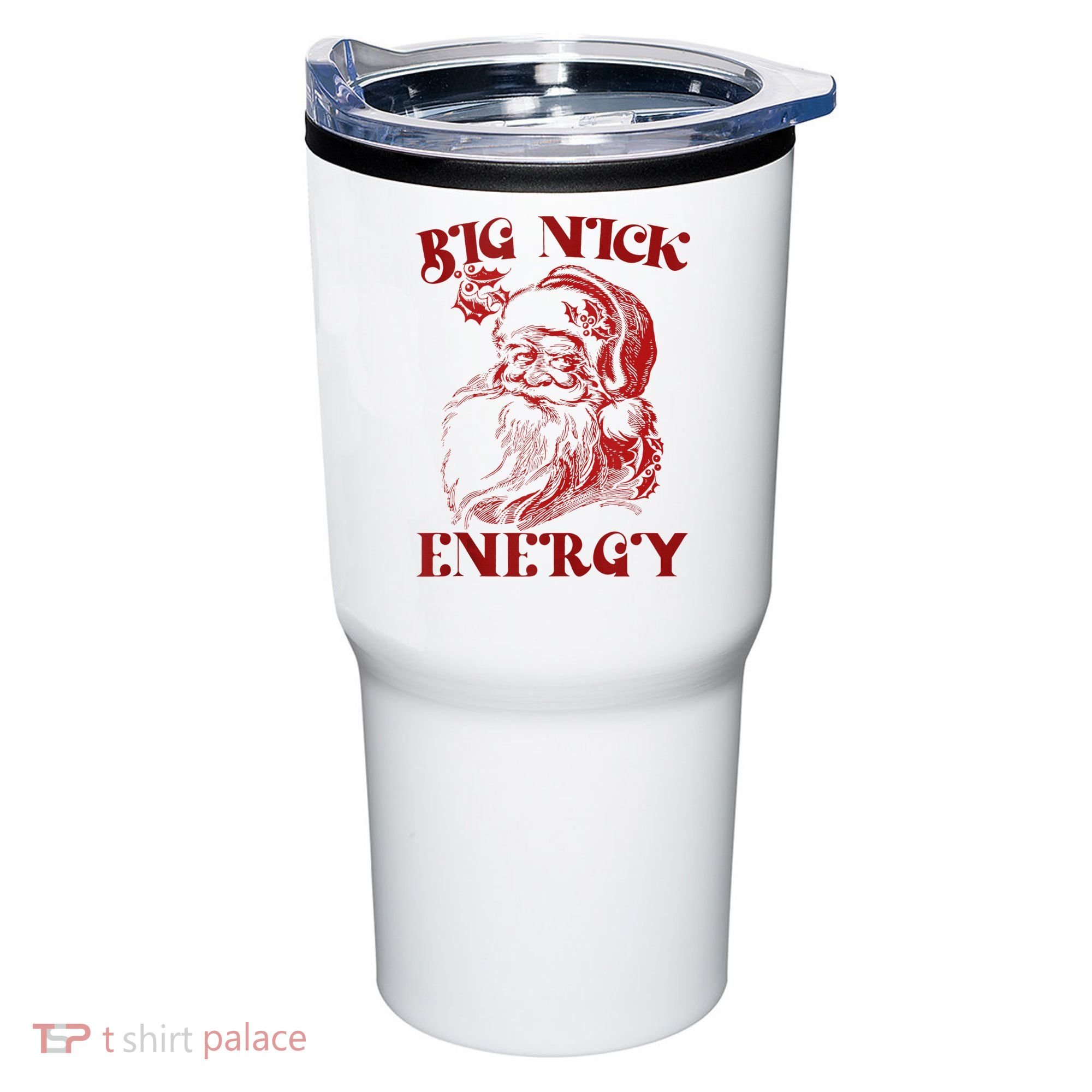 Big Nick Energy Funny Xmas Christmas Ugly Sweater Tumbler