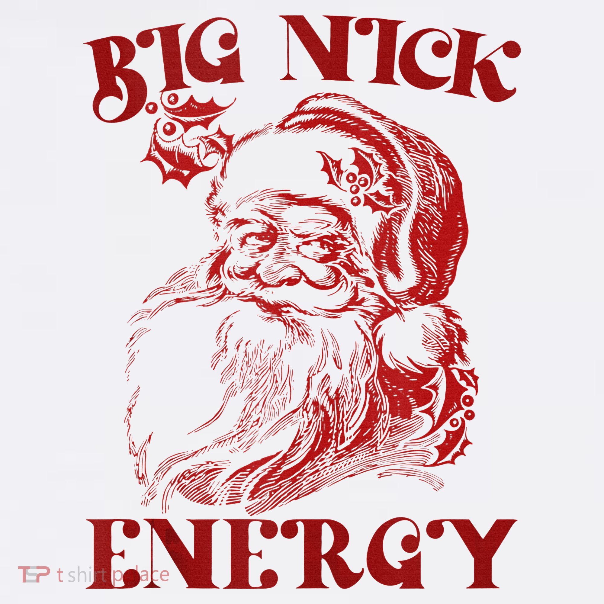 Big Nick Energy Funny Xmas Christmas Ugly Sweater Women's Tank Top