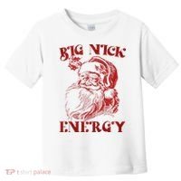 Big Nick Energy Funny Xmas Christmas Ugly Sweater Toddler T-Shirt thumb 0