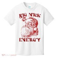 Big Nick Energy Funny Xmas Christmas Ugly Sweater Kids T-Shirt thumb 0